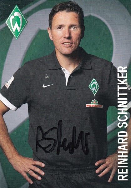 Autogramm Fussball | SV Werder Bremen | 2012 | Reinhard SCHNITTKER