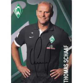 Autogramm Fussball | SV Werder Bremen | 2012 | Thomas SCHAAF