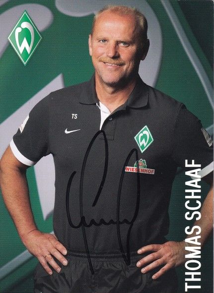 Autogramm Fussball | SV Werder Bremen | 2012 | Thomas SCHAAF