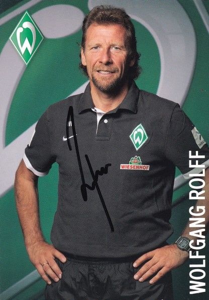 Autogramm Fussball | SV Werder Bremen | 2012 | Wolfgang ROLFF