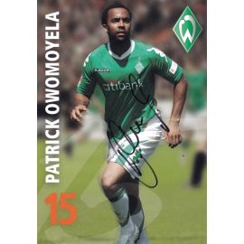 Autogramm Fussball | SV Werder Bremen | 2007 | Patrick OWOMOYELA