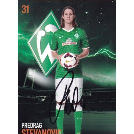 Autogramm Fussball | SV Werder Bremen | 2013 | Predrag STEVANOVIC