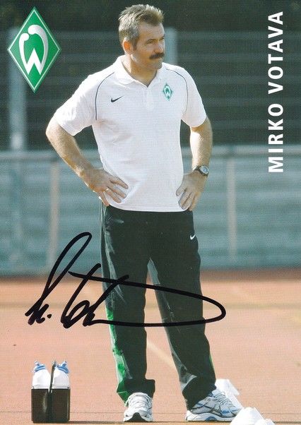 Autogramm Fussball | SV Werder Bremen | 2008 | Mirko VOTAVA