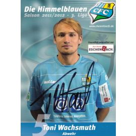 Autogramm Fussball | Chemnitzer FC | 2011 | Toni WACHSMUTH