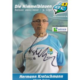Autogramm Fussball | Chemnitzer FC | 2011 | Hermann KRETSCHMANN