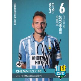 Autogramm Fussball | Chemnitzer FC | 2016 | Julius REINHARDT