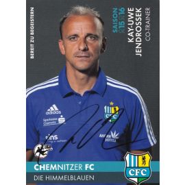 Autogramm Fussball | Chemnitzer FC | 2015 | Kay-Uwe JENDROSSEK