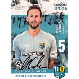 Autogramm Fussball | Chemnitzer FC | 2014 | Marc ENDRES