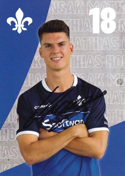 Autogramm Fussball | SV Darmstadt 98 | 2022 | Mathias HONSAK