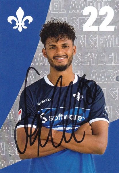 Autogramm Fussball | SV Darmstadt 98 | 2022 | Aaron SEYDEL