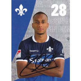 Autogramm Fussball | SV Darmstadt 98 | 2022 | Yassin BEN BELLA