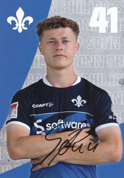 Autogramm Fussball | SV Darmstadt 98 | 2022 | Philipp SONN
