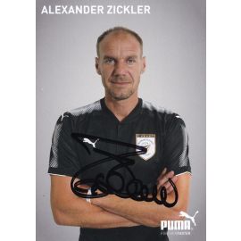 Autogramm Fussball | 2010er Puma | Alexander ZICKLER (DFB Legenden)