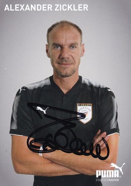 Autogramm Fussball | 2010er Puma | Alexander ZICKLER (DFB Legenden)