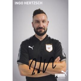 Autogramm Fussball | 2010er Puma | Ingo HERTZSCH (DFB Legenden)