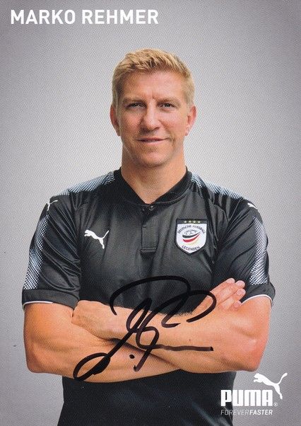 Autogramm Fussball | 2010er Puma | Marko REHMER (DFB Legenden)