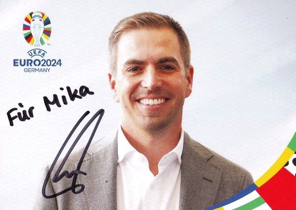 Autogramm Fussball | DFB | 2024 EM | Philipp LAHM (Portrait Color) UEFA