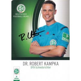 Autogramm Fussball | Schiedsrichter | 2015 Dekra | Robert KAMPKA