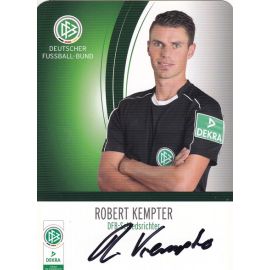 Autogramm Fussball | Schiedsrichter | 2016 Dekra | Robert KEMPTER