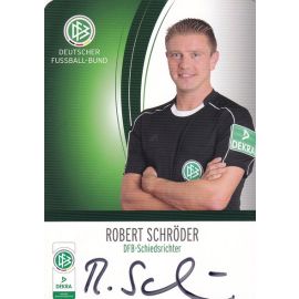 Autogramm Fussball | Schiedsrichter | 2016 Dekra | Robert SCHRÖDER