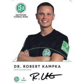 Autogramm Fussball | Schiedsrichter | 2018 Dekra | Robert KAMPKA