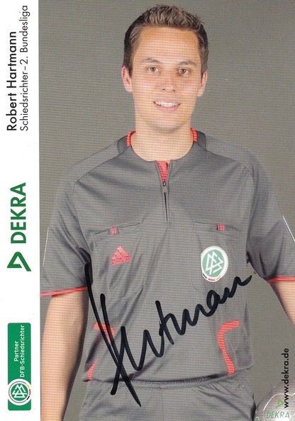 Autogramm Fussball | Schiedsrichter | 2000er Dekra | Robert HARTMANN