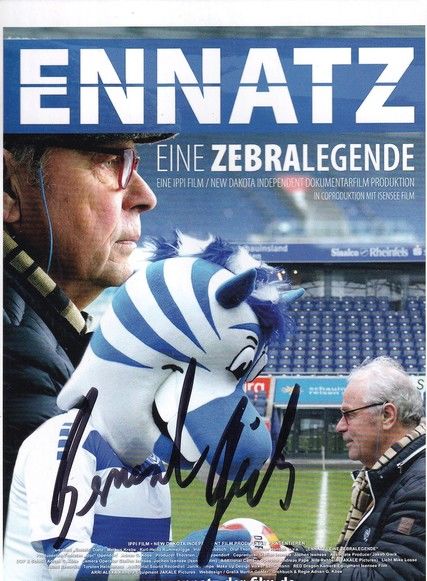 Autogramm Fussball | MSV Duisburg | 2011 | Bernard DIETZ (Ennatz Zebralegende)