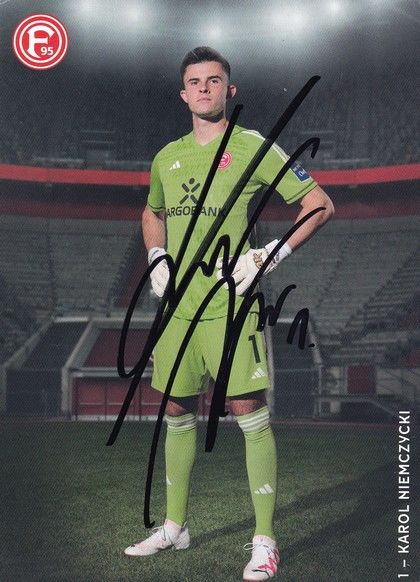 Autogramm Fussball | Fortuna Düsseldorf | 2023 | Karol NIEMCZYCKI
