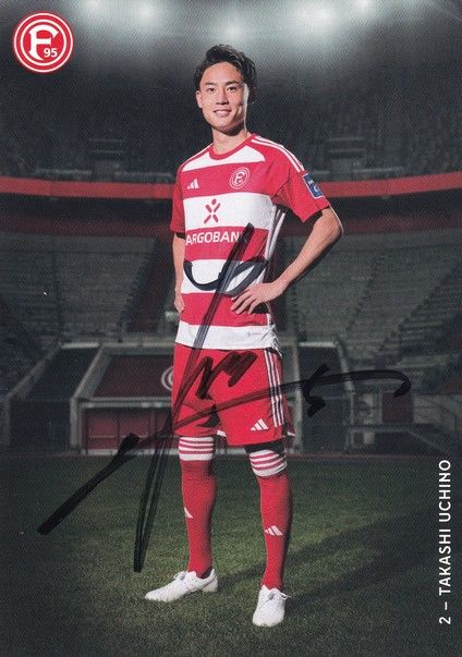 Autogramm Fussball | Fortuna Düsseldorf | 2023 | Takashi UCHINO