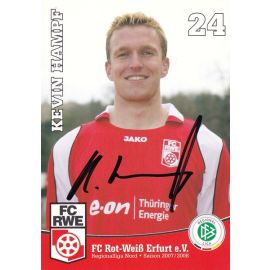 Autogramm Fussball | FC Rot-Weiss Erfurt | 2007 | Kevin HAMPF