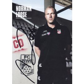 Autogramm Fussball | FC Rot-Weiss Erfurt | 2016 | Norman LOOSE