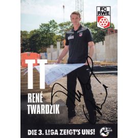 Autogramm Fussball | FC Rot-Weiss Erfurt | 2015 | Rene TWARDZIK