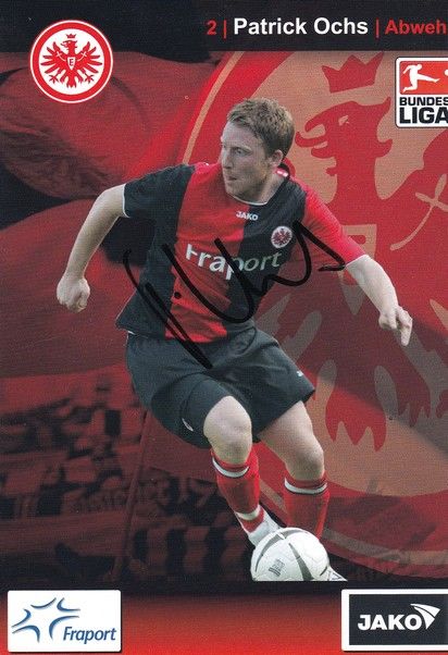 Autogramm Fussball | Eintracht Frankfurt | 2007 | Patrick OCHS