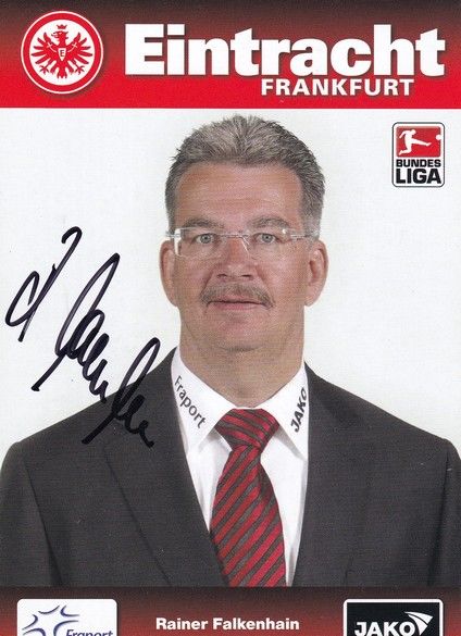 Autogramm Fussball | Eintracht Frankfurt | 2008 | Rainer FALKENHAIN