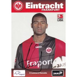 Autogramm Fussball | Eintracht Frankfurt | 2008 | Leonard KWEUKE