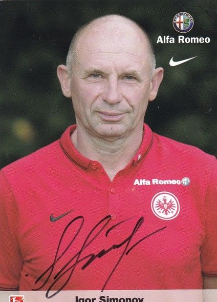 Autogramm Fussball | Eintracht Frankfurt | 2014 | Igor SIMONOV