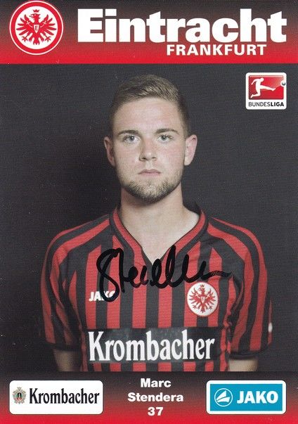 Autogramm Fussball | Eintracht Frankfurt | 2012 | Marc STENDERA