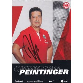 Autogramm Fussball | Eintracht Frankfurt | 2020 | Christian PEINTINGER