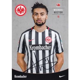 Autogramm Fussball | Eintracht Frankfurt | 2016 | Michael HECTOR