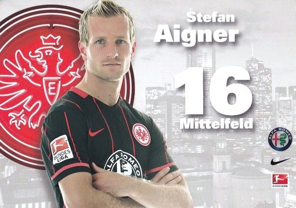 Autogramm Fussball | Eintracht Frankfurt | 2015 | Stefan AIGNER