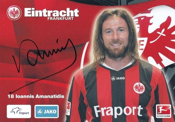 Autogramm Fussball | Eintracht Frankfurt | 2010 | Ioannis AMANATIDIS