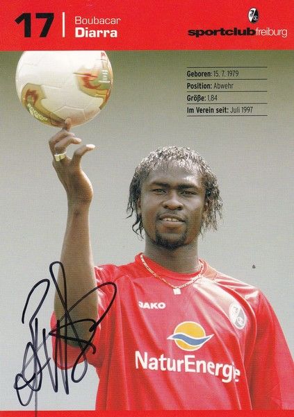 Autogramm Fussball | SC Freiburg | 2003 | Boubacar DIARRA