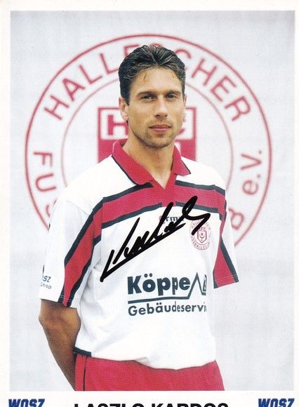 Autogramm Fussball | Hallescher FC | 2000 | Laszlo KARDOS