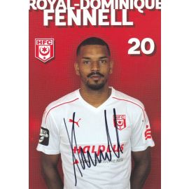 Autogramm Fussball | Hallescher FC | 2016 | Royal-Dominique FENNELL