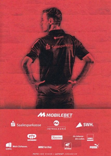 Autogramm Fussball | Hallescher FC | 2022 | Max BERGMANN