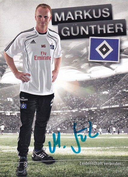 Autogramm Fussball | Hamburger SV | 2010 | Markus GÜNTHER
