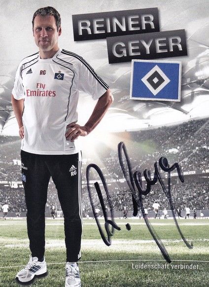 Autogramm Fussball | Hamburger SV | 2010 | Reiner GEYER