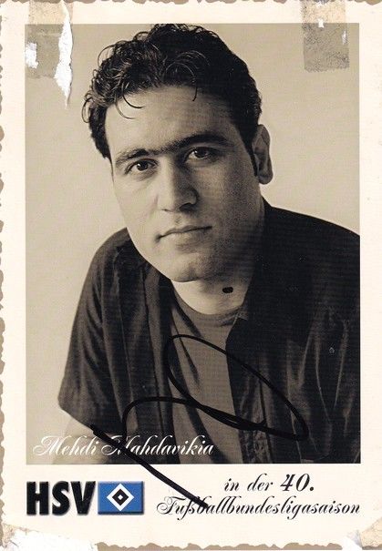 Autogramm Fussball | Hamburger SV | 2002 | Mehdi MAHDAVIKIA