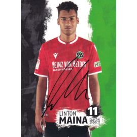 Autogramm Fussball | Hannover 96 | 2020 | Linton MAINA