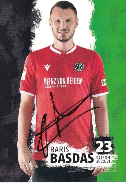 Autogramm Fussball | Hannover 96 | 2020 | Baris BASDAS